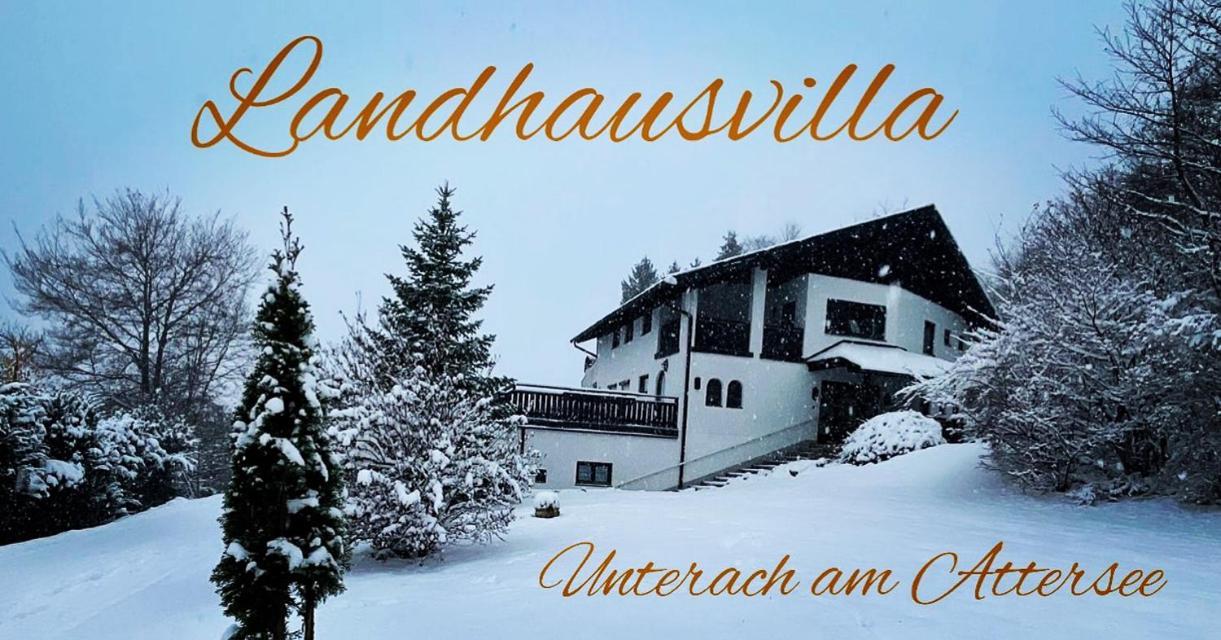 Die Landhausvilla In Unterach Am Attersee Esterno foto
