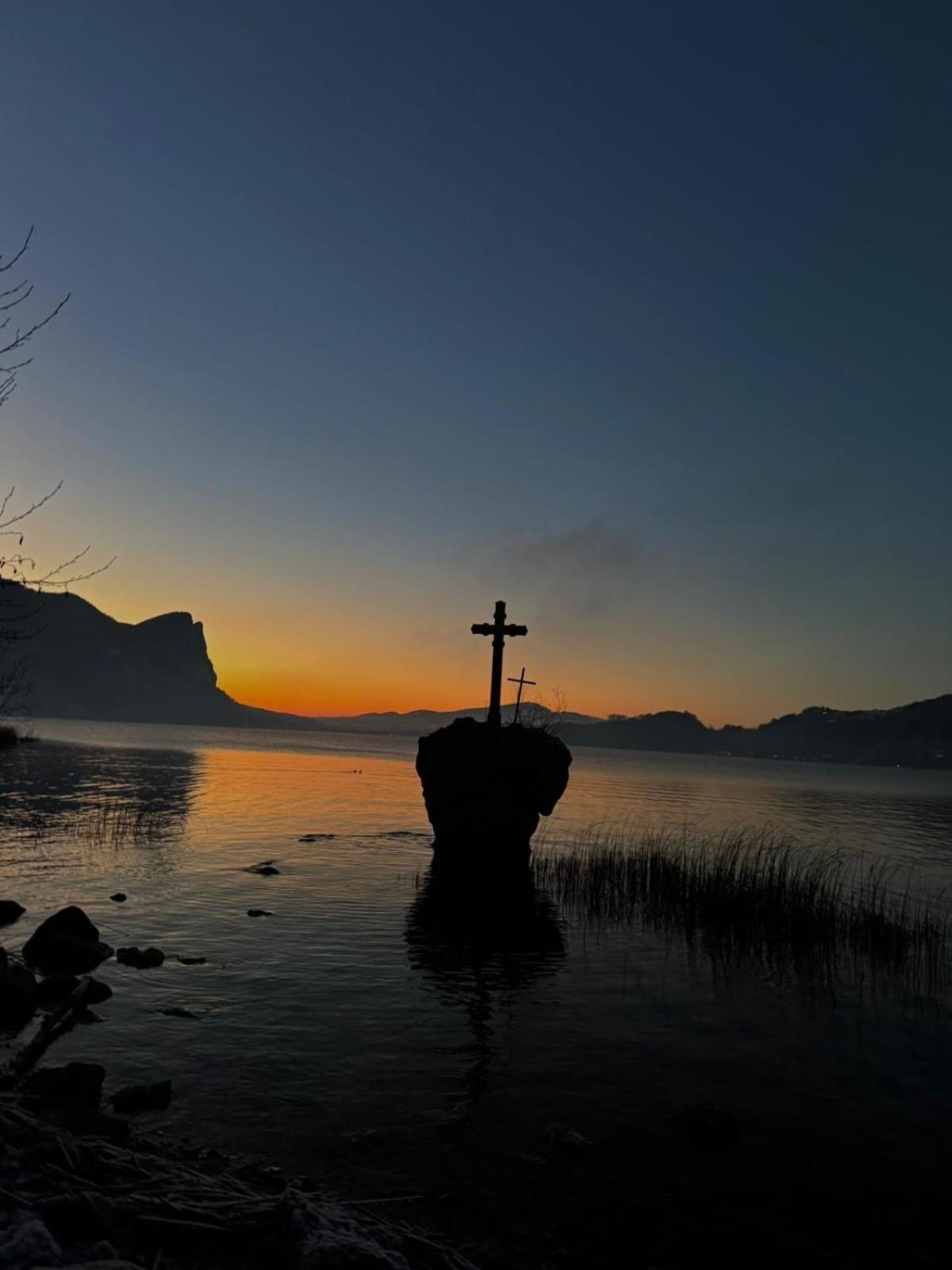 Die Landhausvilla In Unterach Am Attersee Esterno foto